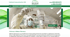 Desktop Screenshot of belmarpharmacy.com